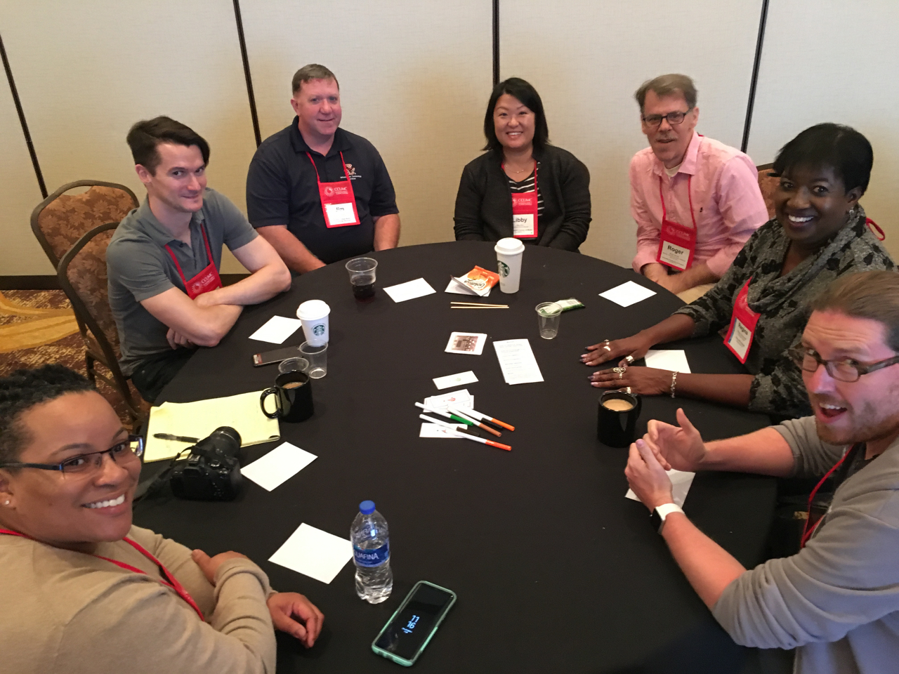 group breakout shot at conference in Utah